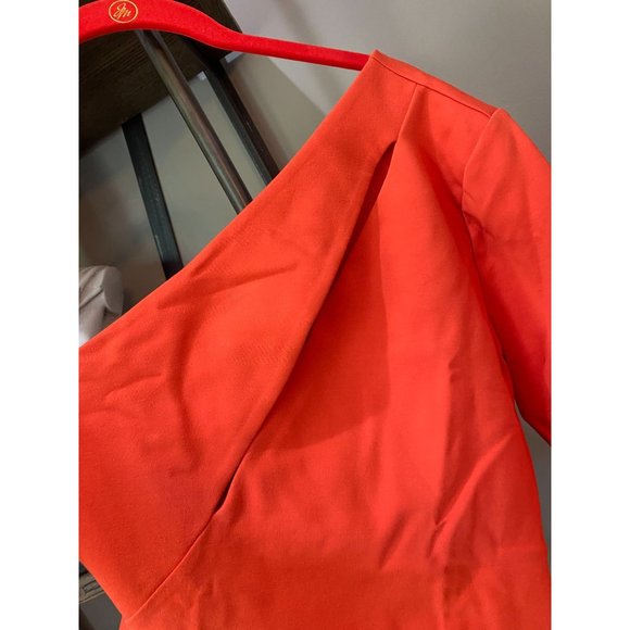 NBD Aaliyah Bodysuit Red Orange Women's Size Small - Picture 7 of 12